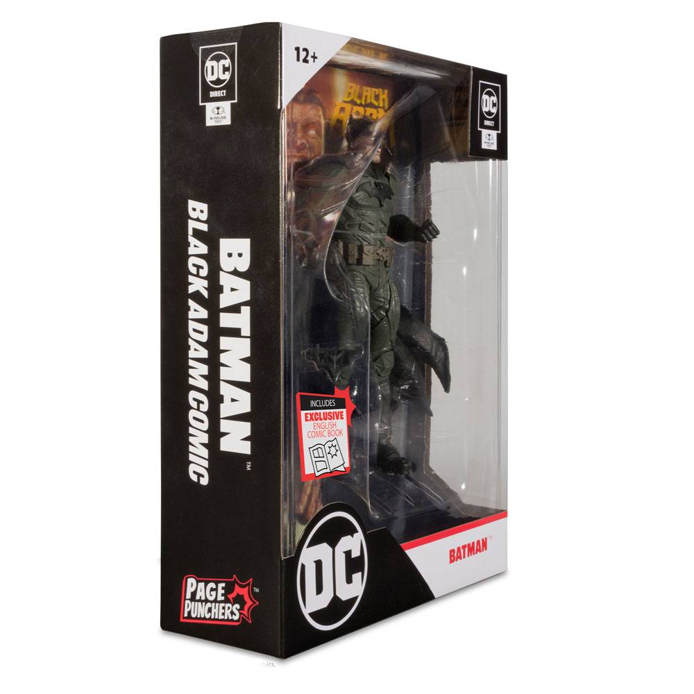 DC Black Adam Page Punchers Action Figure Batman 18 cm