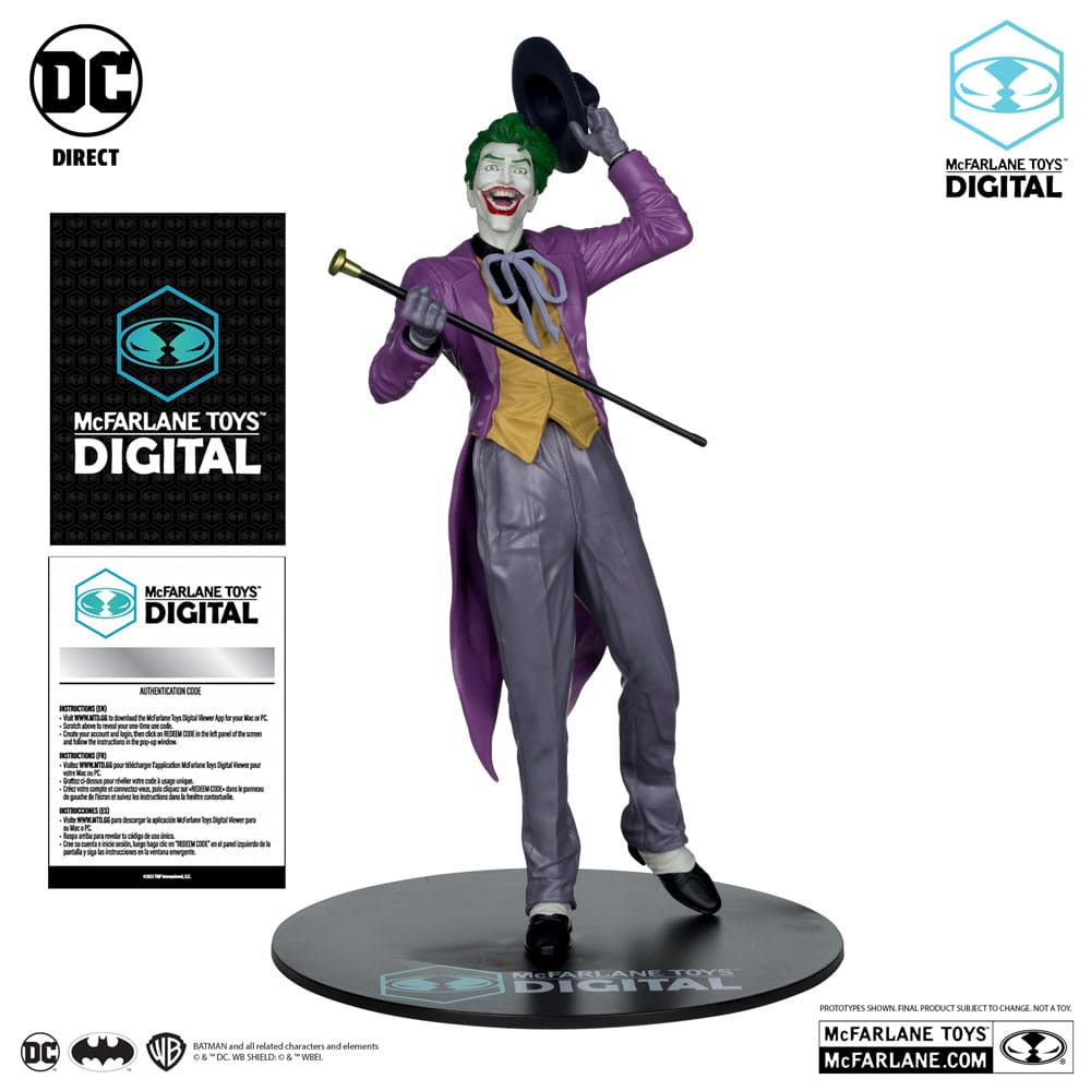 DC Direct PVC Statue 1/6 The Joker by Jason Fabok (McFarlane Digital) 29 cm P049668