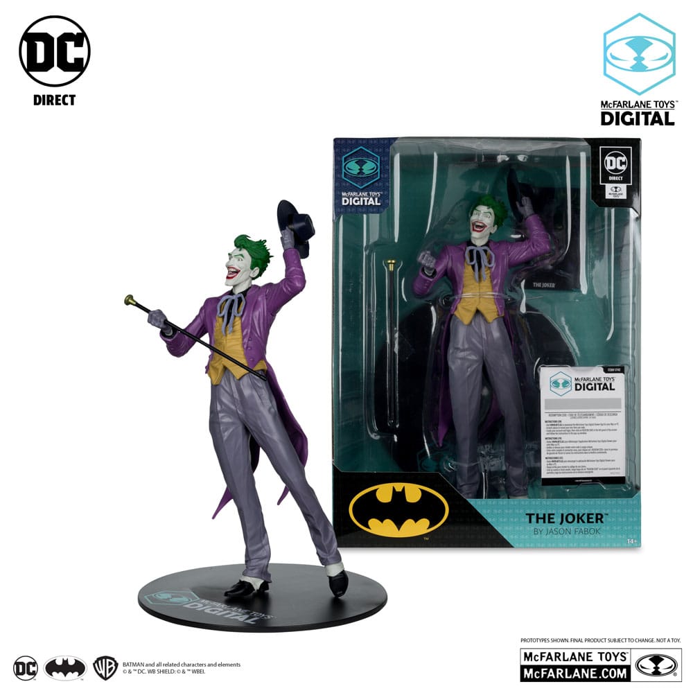 DC Direct PVC Statue 1/6 The Joker by Jason Fabok (McFarlane Digital) 29 cm P049668