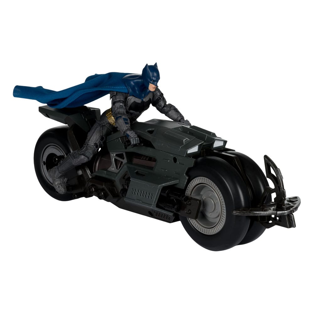 The Flash DC Multiverse Vehicle Batcycle with Batman P065897