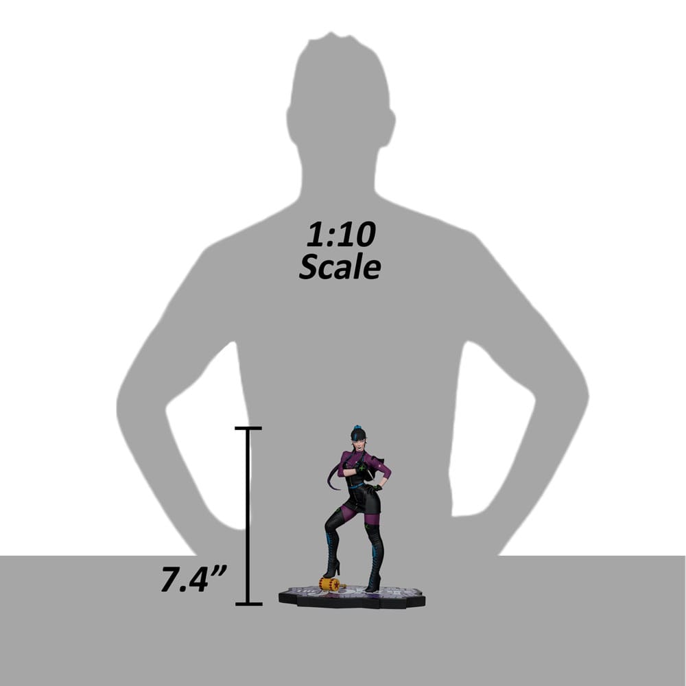 DC Direct Statue 1/10 The Joker Purple Craze: Punchline by Stanley ''Artgerm'' Lau Limited Edition 19 cm P068382