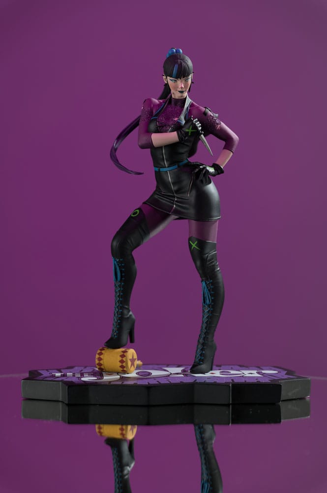 DC Direct Statue 1/10 The Joker Purple Craze: Punchline by Stanley ''Artgerm'' Lau Limited Edition 19 cm P068382