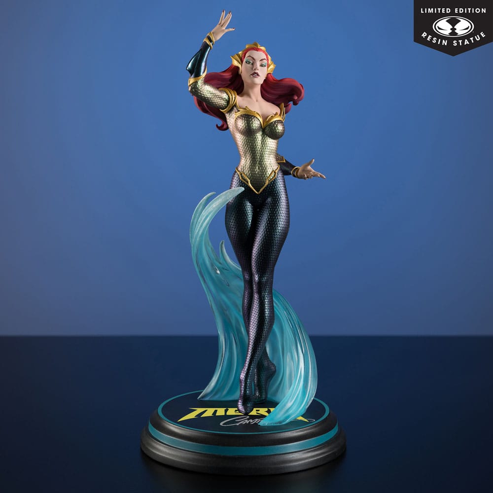 DC Direct Cover Girls Statue 1/8 Mera by J. Scott Campbell 26 cm P049839