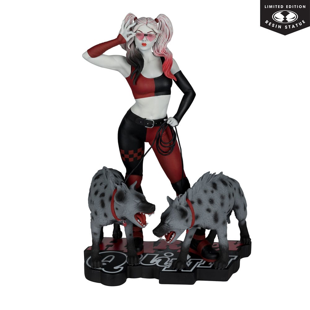 DC Direct Harley Quinn: Red, White & Black Statue 1/10 Harley Quinn by Jenny Frison 19 cm P049849