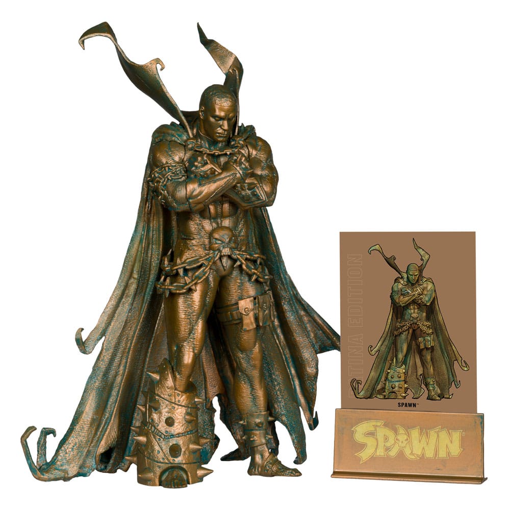 SPAWN ACTION FIGURE SPAWN #311 (PATINA EDITION) (GOLD LABEL) 19 CM