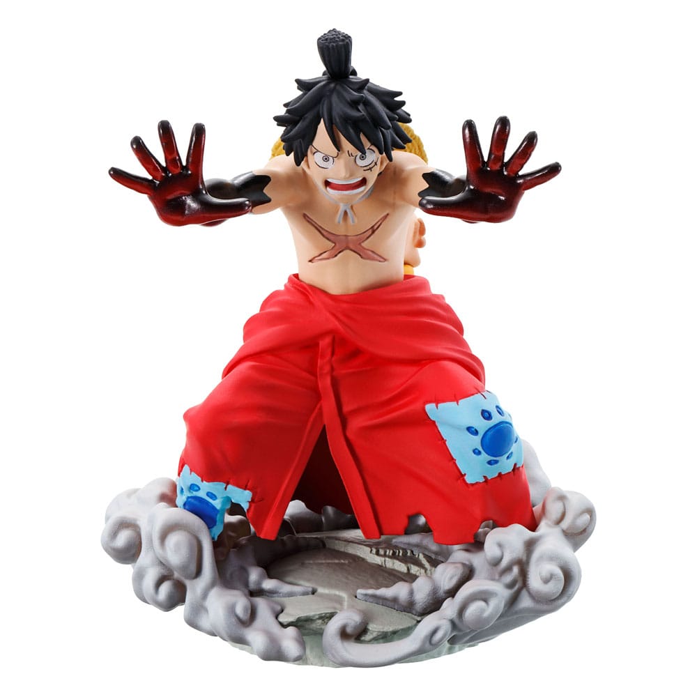 One Piece Petitrama PVC Mini Statue Logbox Re Birth Wanokuni Vol. 2 Set 9 cm P050063