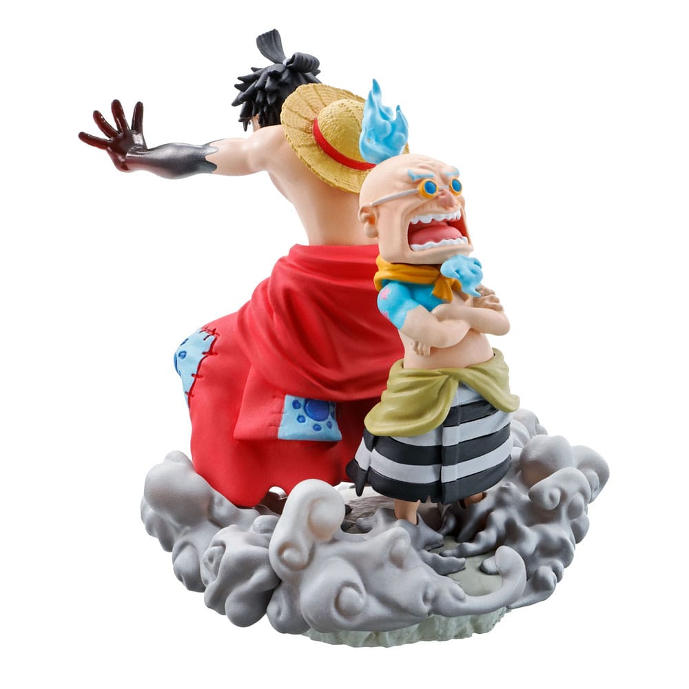 One Piece Petitrama PVC Mini Statue Logbox Re Birth Wanokuni Vol. 2 Set 9 cm P050063