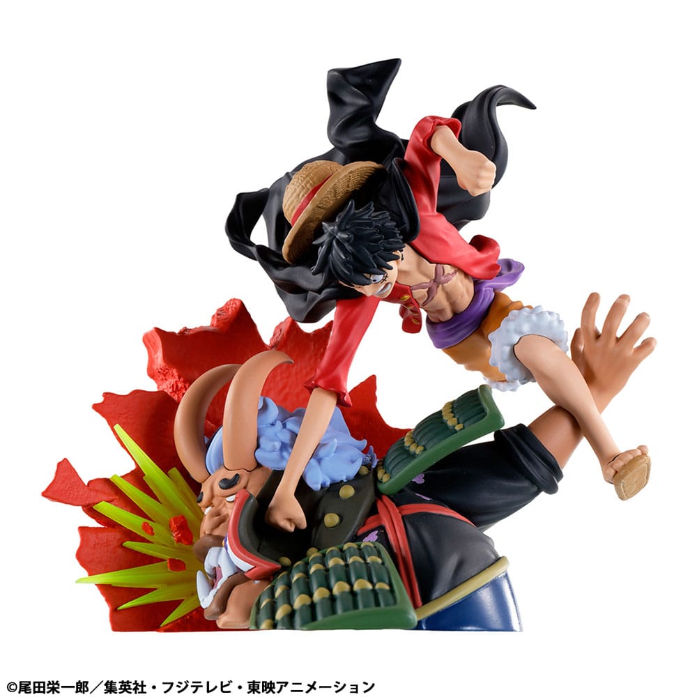 One Piece Petitrama PVC Mini Statue Logbox Re Birth Wano Kuni Vol. 1 Set 9 cm P050074