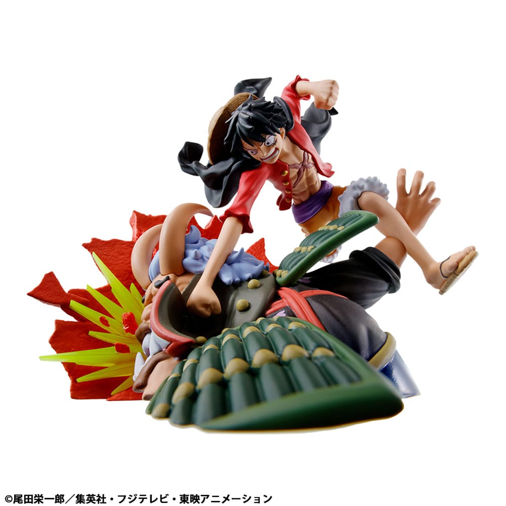 One Piece Petitrama PVC Mini Statue Logbox Re Birth Wano Kuni Vol. 1 Set 9 cm P050074