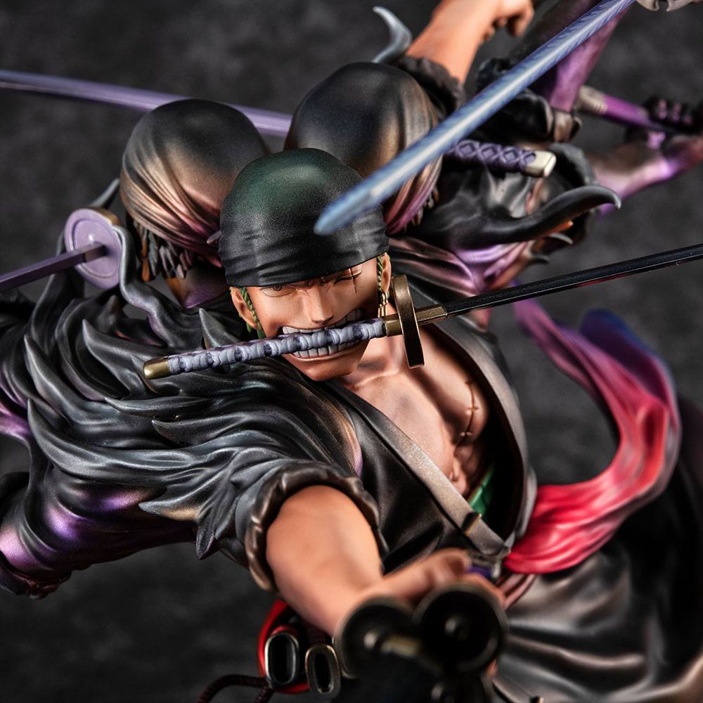 ONE PIECE EXCELLENT MODEL P.O.P PVC STATUE SA-MAXIMUM RORONOA ZORO VER. DEMON SP
