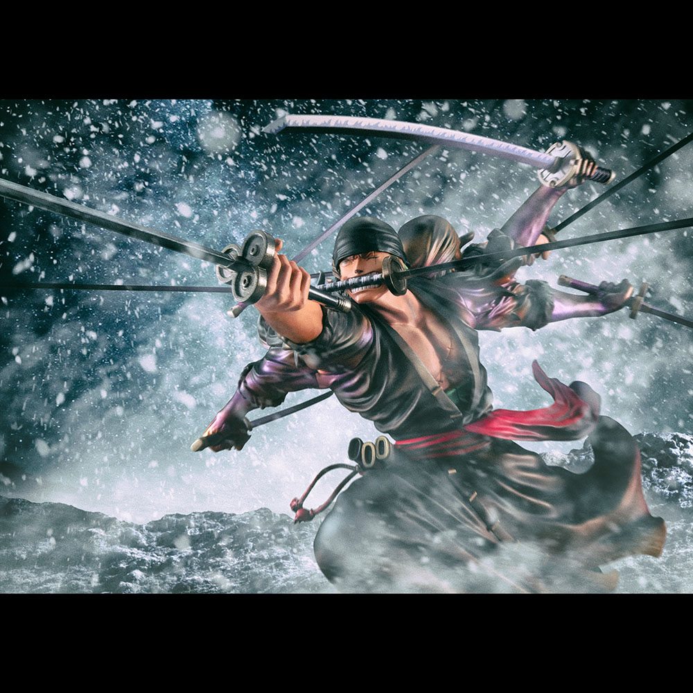 ONE PIECE EXCELLENT MODEL P.O.P PVC STATUE SA-MAXIMUM RORONOA ZORO VER. DEMON SP