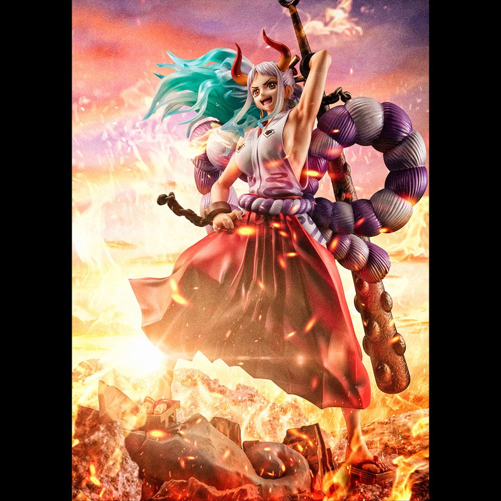 ONE PIECE PORTRAIT OF PIRATES WA-MAXIMUM PVC STATUE YAMATO 27 CM