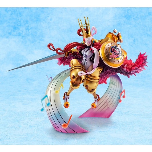 One Piece Red Maximum Portrait Of Pirates PVC Statue Uta I´m Invincible 29 cm P050080