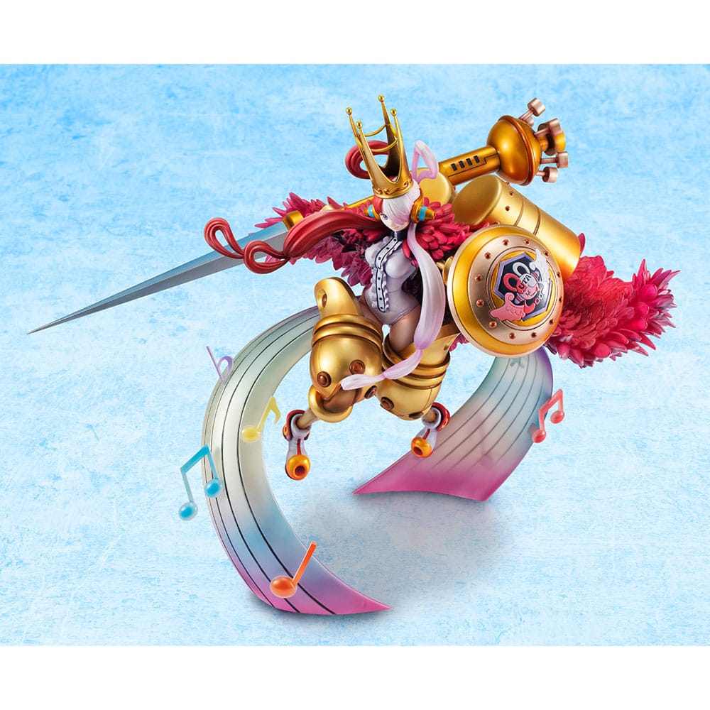 One Piece Red Maximum Portrait Of Pirates PVC Statue Uta I´m Invincible 29 cm P050080