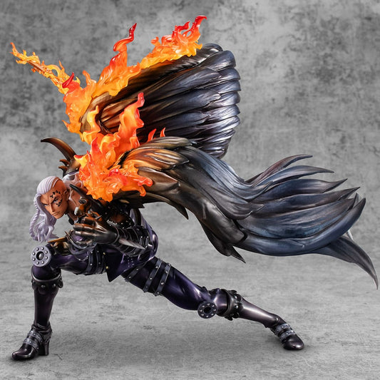 One Piece Portrait Of Pirates WA-MAXIMUM PVC Statue Beasts Pirates All-Stars King 33 cm P050083