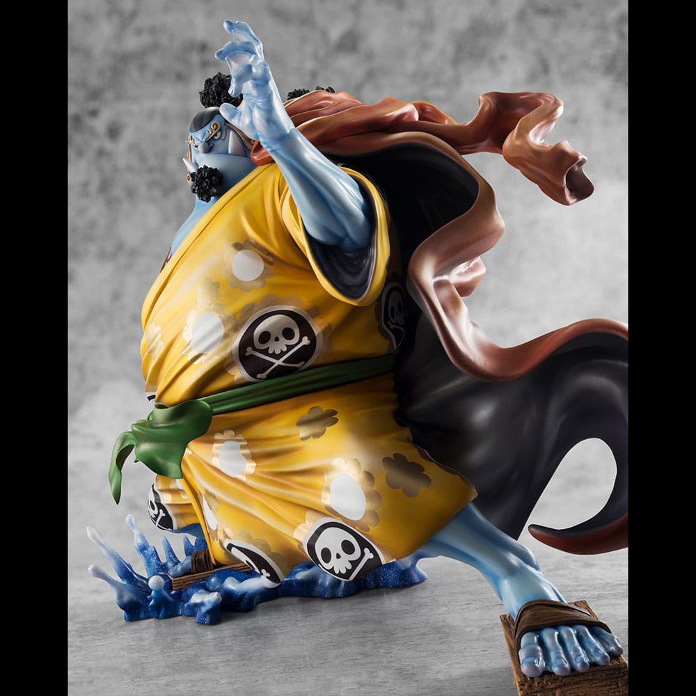 One Piece Portrait Of Pirates SA-MAXIMUM PVC Statue Knight of the Sea Jinbe Limited Reprint 25 cm P050085