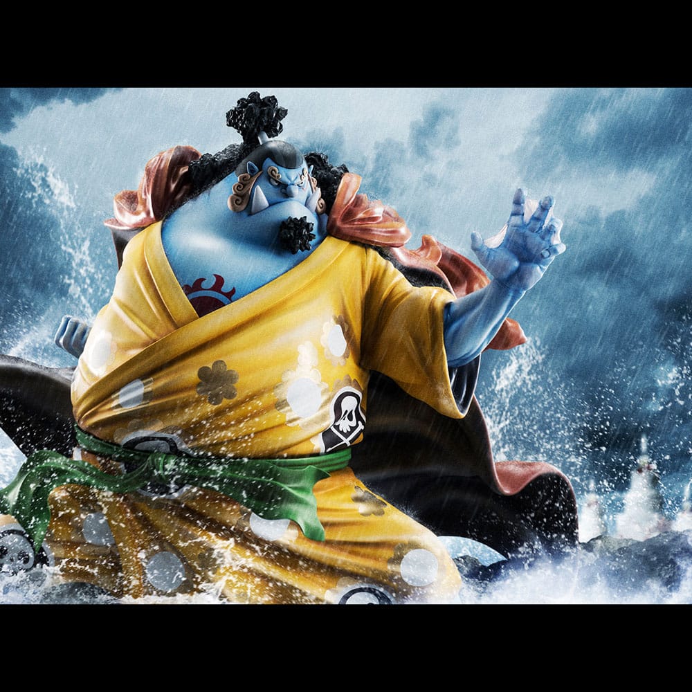 One Piece Portrait Of Pirates SA-MAXIMUM PVC Statue Knight of the Sea Jinbe Limited Reprint 25 cm P050085