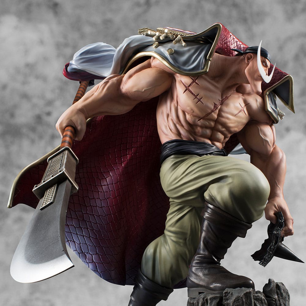 One Piece P.O.P NEO-Maximum PVC Statue White Beard Edward Newgate Super Limited Reprint Ver. 30 cm P050091