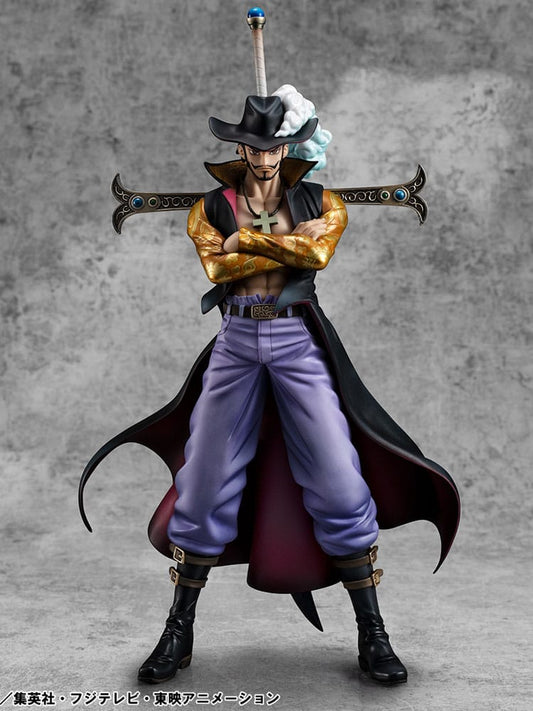 One Piece P.O.P SA-MAXIMUM PVC Statue Hawk Eye Dracule Mihawk Ver. R 29 cm P065069