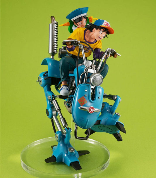 Dragonball Z Desktop Real McCoy EX PVC Diorama Son Goku & Son Gohan & Robot with two legs 20 cm P050116