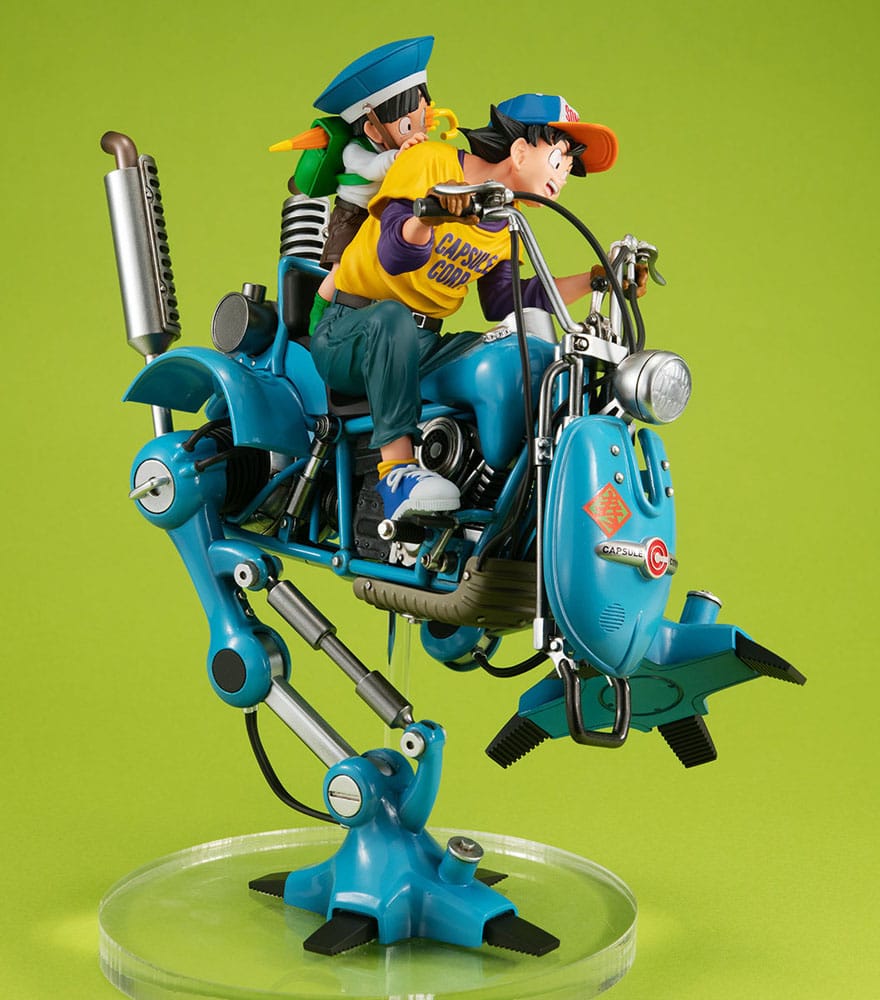 Dragonball Z Desktop Real McCoy EX PVC Diorama Son Goku & Son Gohan & Robot with two legs 20 cm P050116