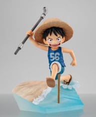 One Piece G.E.M. Series PVC Statue Monkey D. Luffy Run! Run! Run! 15th anniversary Ver. 12 cm P066324
