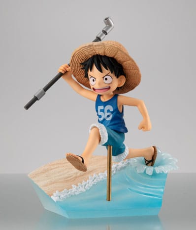 One Piece G.E.M. Series PVC Statue Monkey D. Luffy Run! Run! Run! 15th anniversary Ver. 12 cm P066324