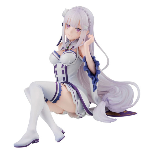 Re:ZERO Starting Life in Another World Melty Princess PVC Statue Emilia Palm Size 9 cm P065074