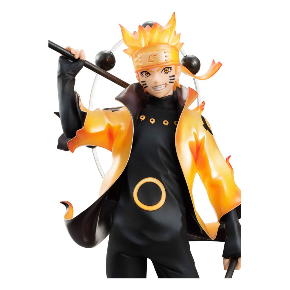 Naruto Shippuden G.E.M. Series PVC Statue Naruto Uzumaki Six Paths Sage Mode 15th Anniversary Ver. 22 cm P050193