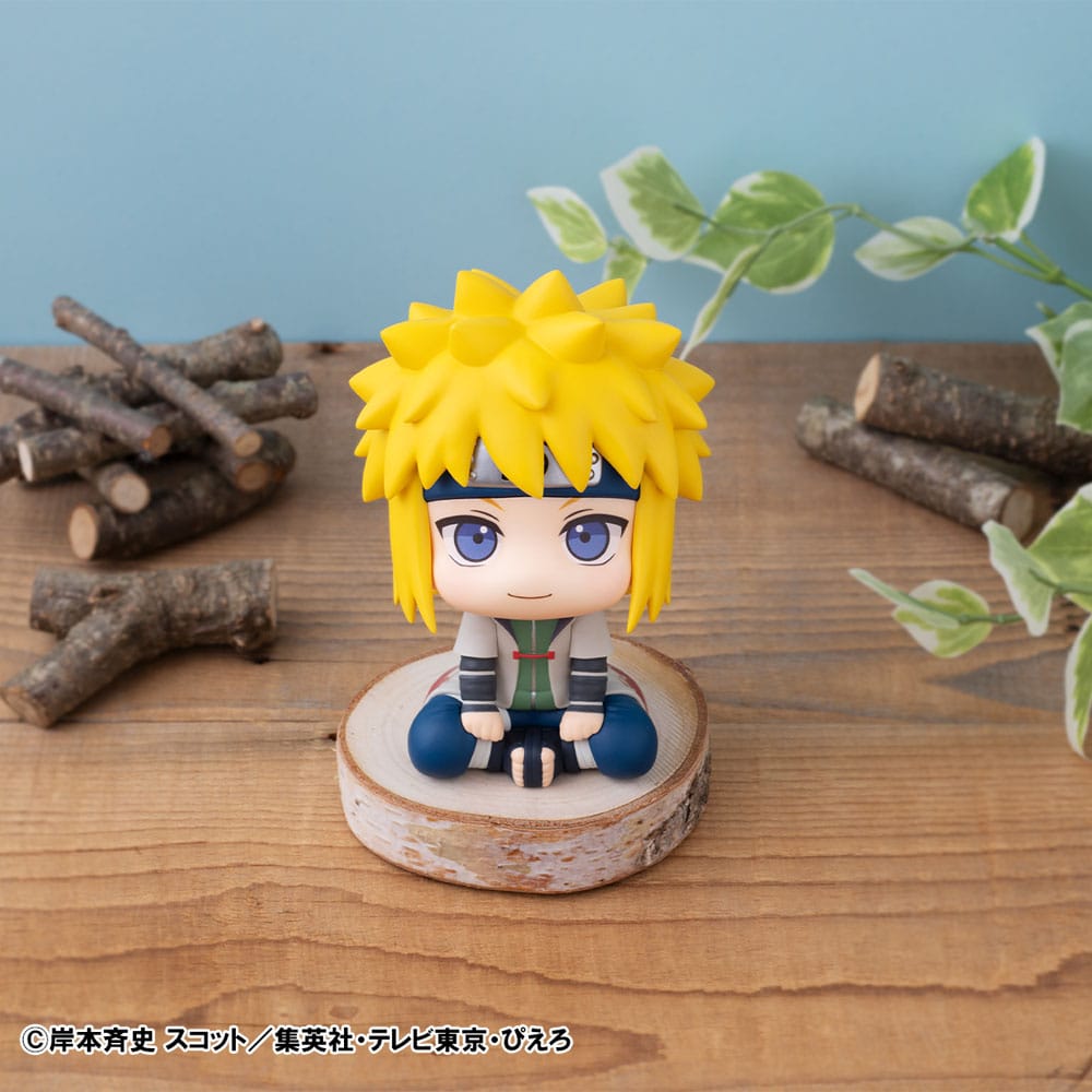 Naruto Shippuden Look Up PVC Statue Naruto Uzumaki Six Paths Sage Mode & Minato Namikaze 11 cm (with gift) P050273