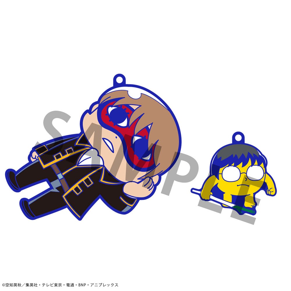 Gintama x Okawabukubu Rubber Mascot Buddycolle Rubber Charms Gintama Oshanti 7 cm Assortment (8) P050283