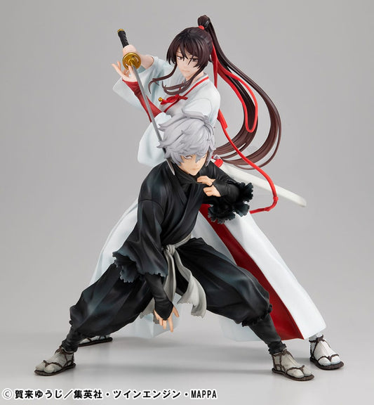 Hell´s Paradise Lucrea PVC Statues 2-Pack Gabimaru & Sagiri Yamada Asaemon 20 cm P050326