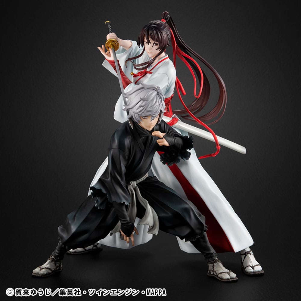 Hell´s Paradise Lucrea PVC Statues 2-Pack Gabimaru & Sagiri Yamada Asaemon 20 cm P050326
