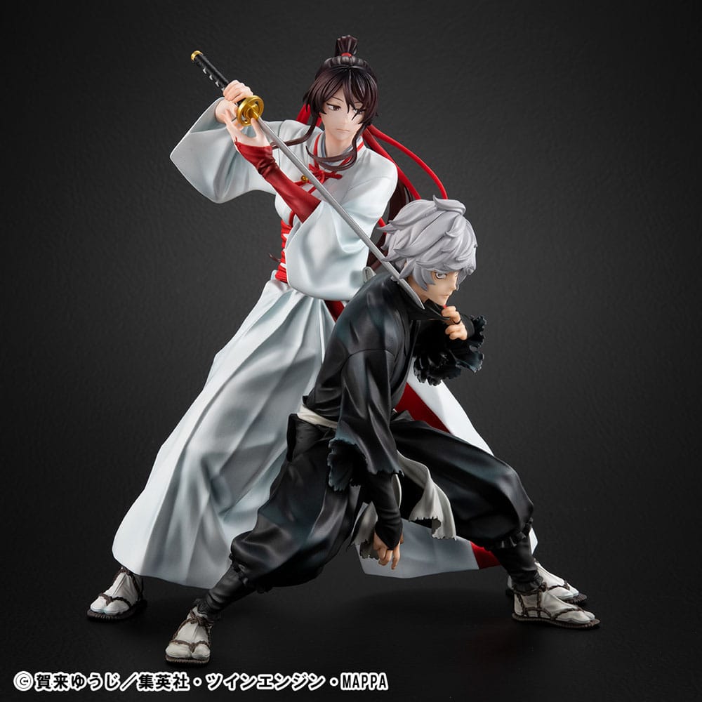 Hell´s Paradise Lucrea PVC Statues 2-Pack Gabimaru & Sagiri Yamada Asaemon 20 cm P050326