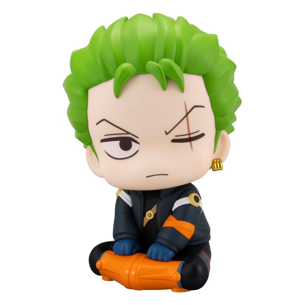 One Piece Look Up PVC Statue Roronoa Zoro Future Island Egghead Ver. 11 cm P050331