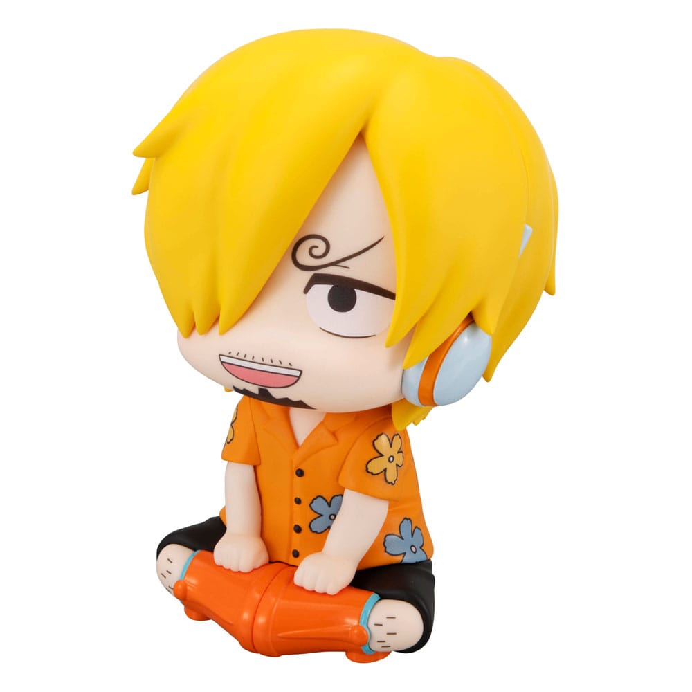 One Piece Look Up PVC Statue Sanji Future Island Egghead Ver. 11 cm P050332