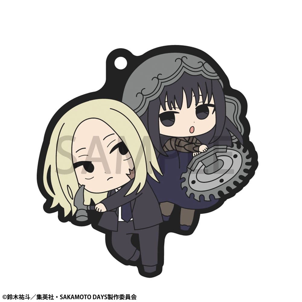 Sakamoto Days Rubber Mascot Buddycolle Rubber Charms 7 cm Assortment (6) P050333