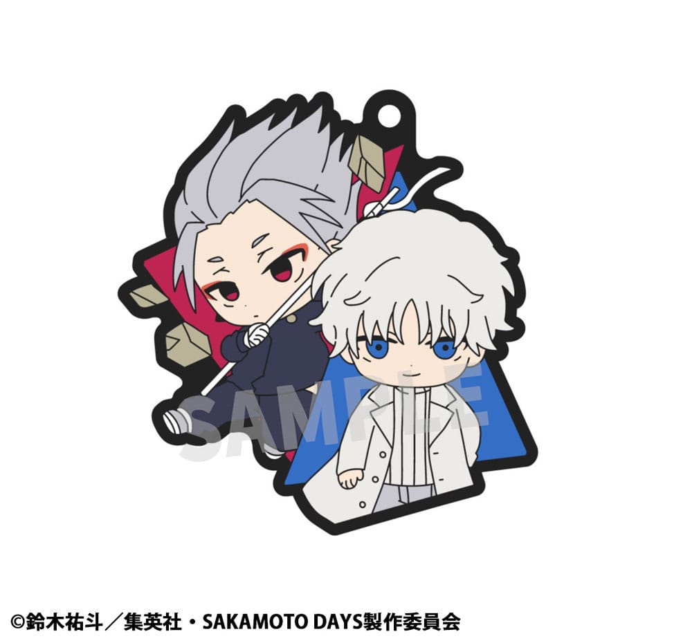 Sakamoto Days Rubber Mascot Buddycolle Rubber Charms Vol. 2 7 cm Assortment (6) P050495