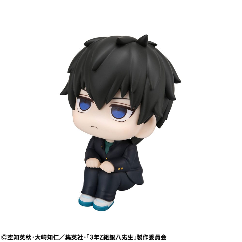 3-Z Ginpachi Sensei Look Up PVC Statue Toshiro Hijikata  11 cm P050510