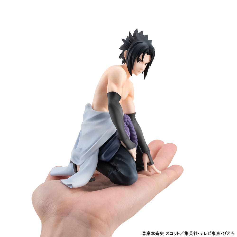 Naruto Shippuden G.E.M. Series PVC Statue Sasuke Palm Size 12 cm P050543