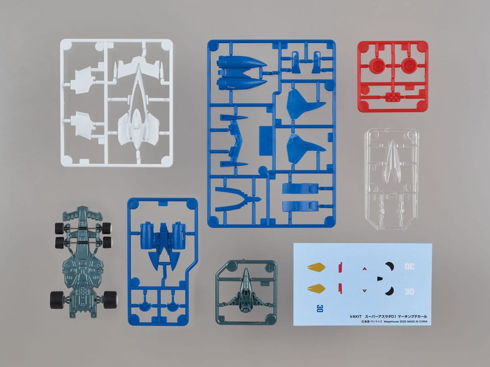 Future GPX Cyber Formula Vehicles 3-Pack Super Asurada 01 Circuit Mode & AKnight Savior 005 & Ishzark Renewal Repeat Edition 11 cm (with gift) P050552