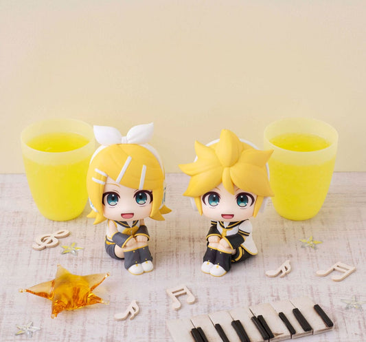 Character Vocal Series: Rin/Len Look Up PVC Statue Hatsune Rin & Len Set (with gift) 11 cm P065081
