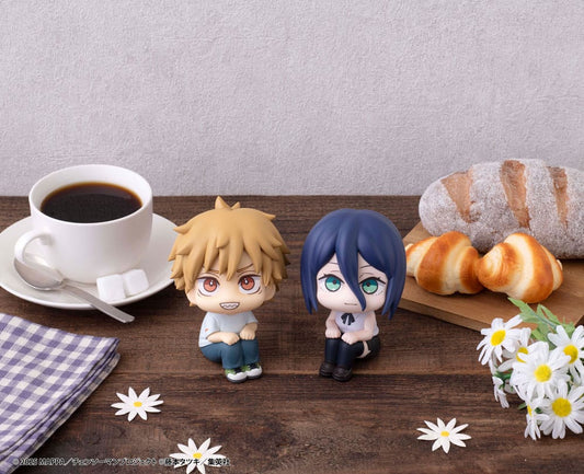 Chainsaw Man The Movie: Reze Arc Look Up PVC Statues Denji & Reze Set (with gift) 11 cm P065084