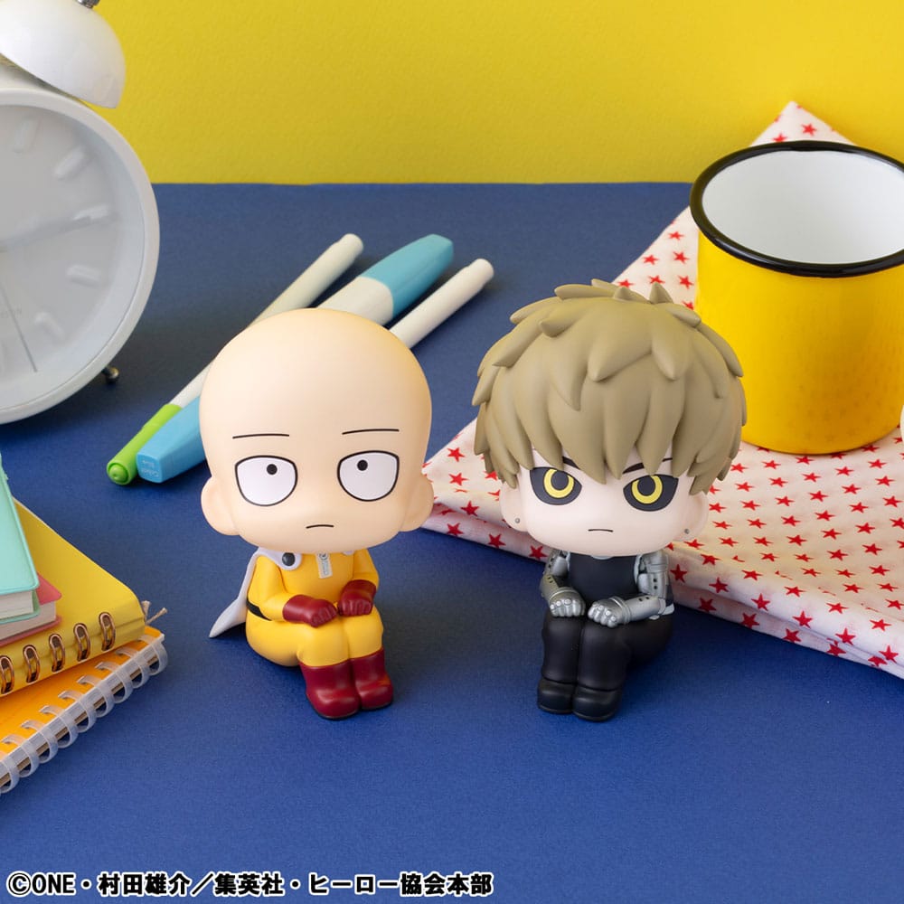 One Punch Man Look Up PVC Statue Saitama & Genos 11 cm (with gift) P050568