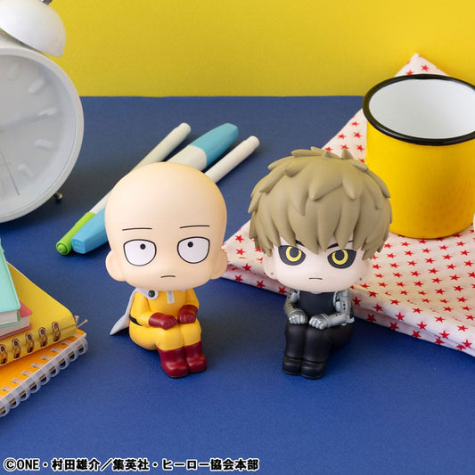 One Punch Man Look Up PVC Statue Saitama & Genos 11 cm (with gift) P050568
