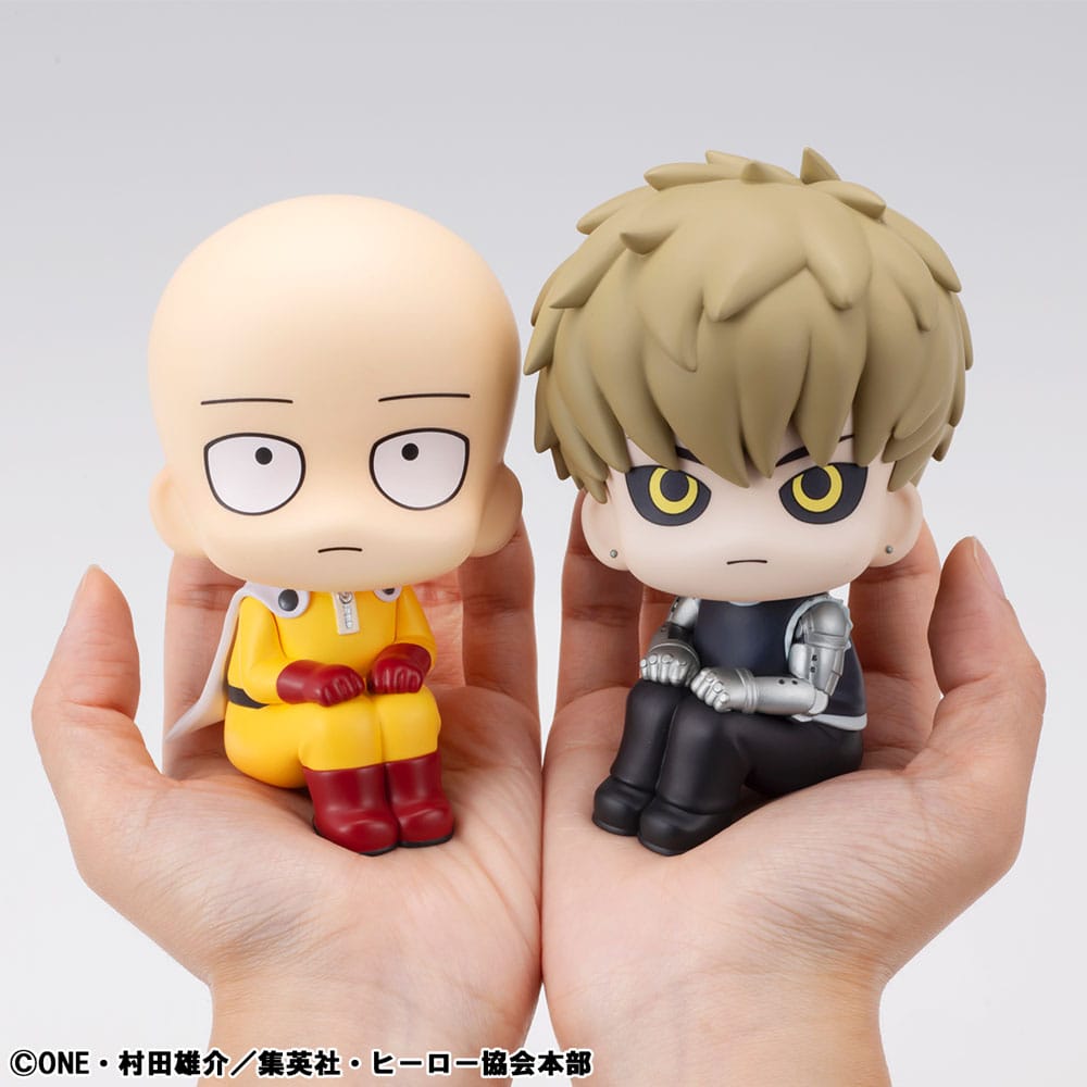 One Punch Man Look Up PVC Statue Saitama & Genos 11 cm (with gift) P050568