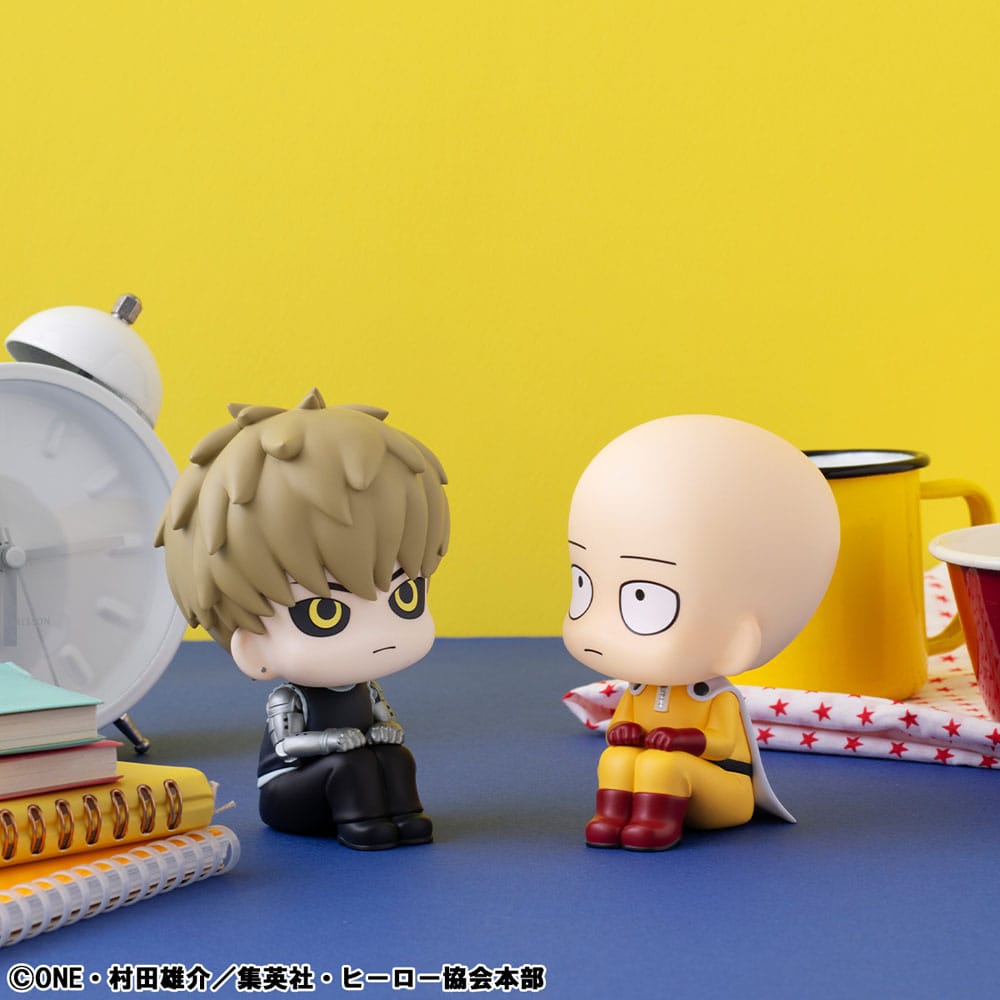 One Punch Man Look Up PVC Statue Saitama & Genos 11 cm (with gift) P050568