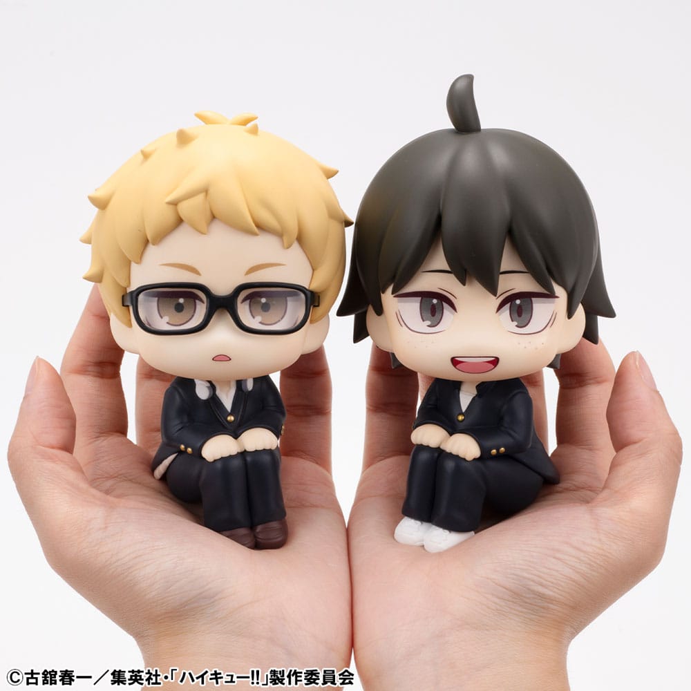 Haikyuu!! Look Up PVC Statue Kei Tsukishima & Tadashi Yamaguchi 11 cm (with gift) P050574