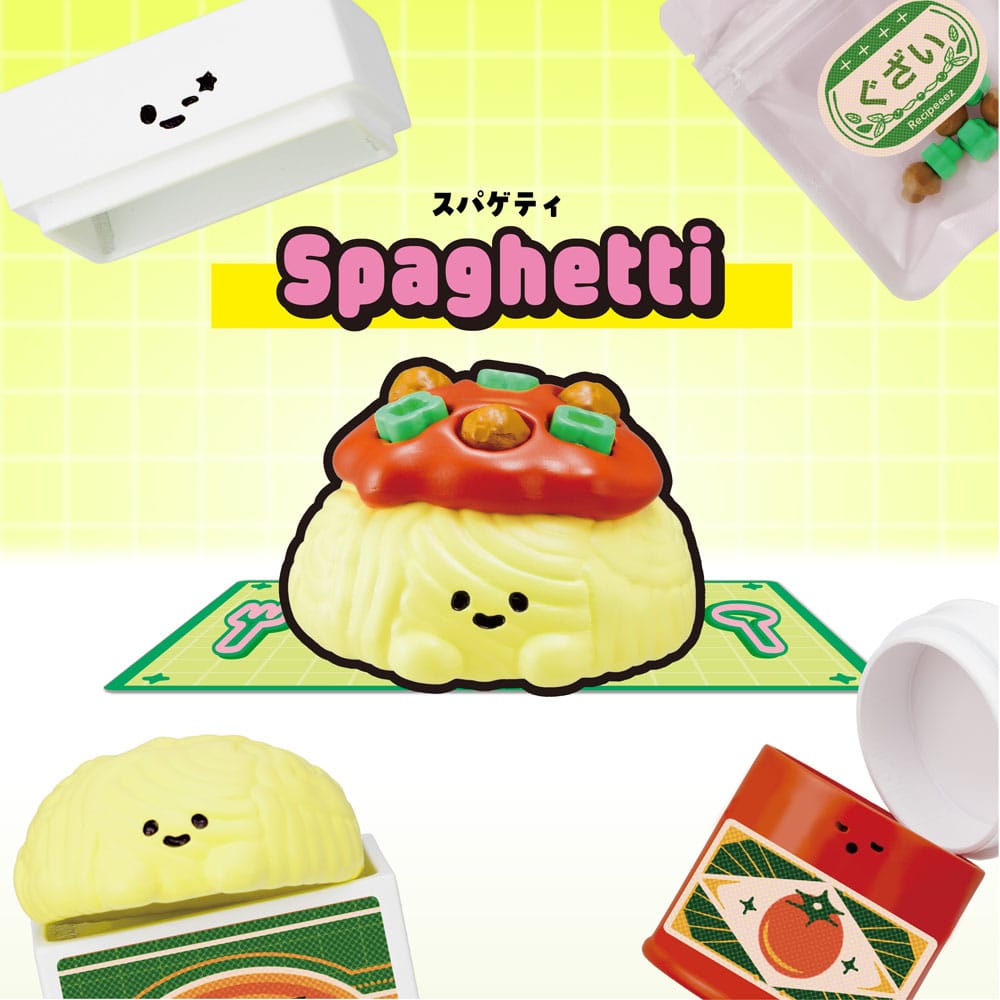 Recipeeez Mini Figure Menu 01 3 cm Assortment (4) P050582