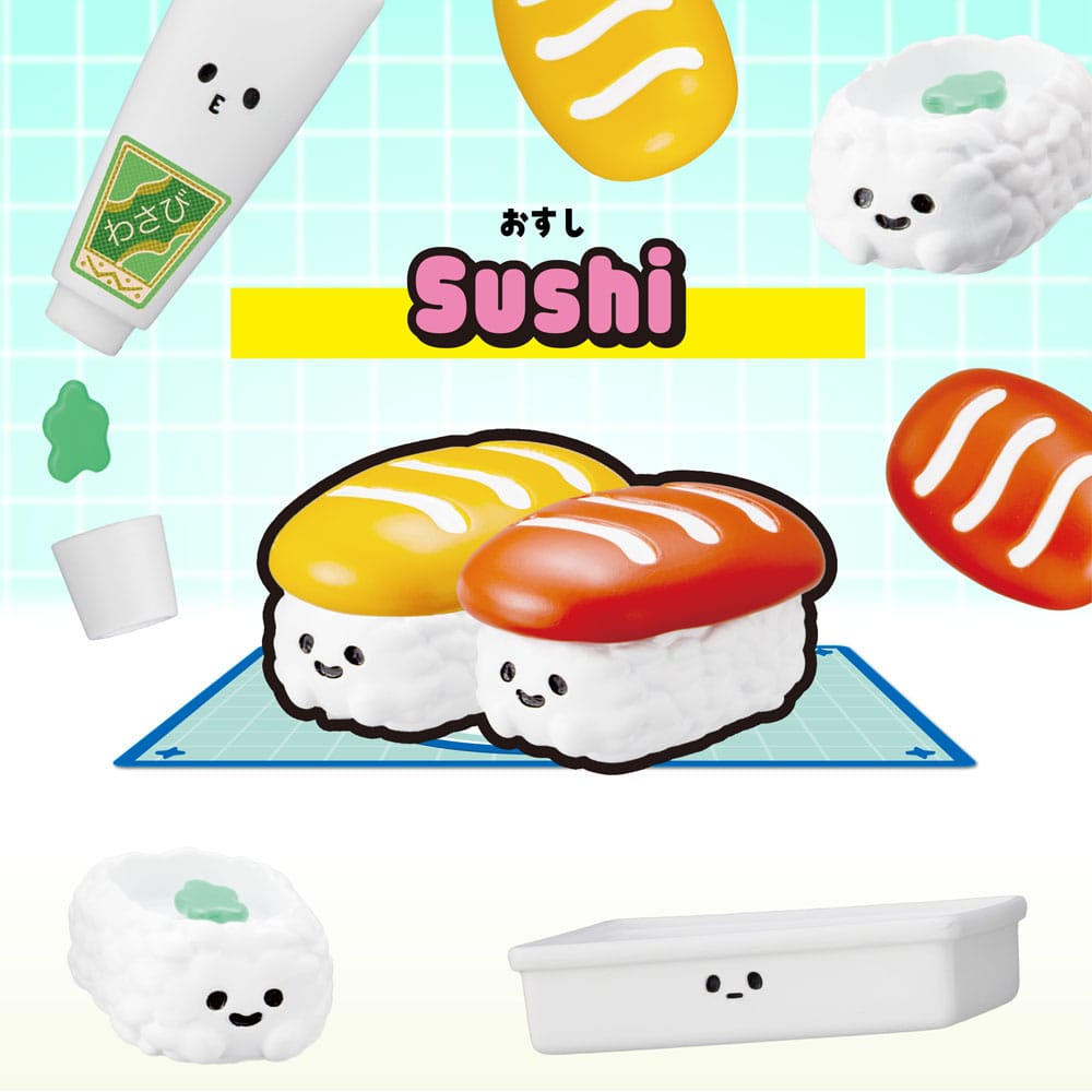 Recipeeez Mini Figure Menu 01 3 cm Assortment (4) P050582